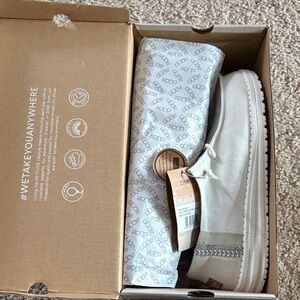 Hey Dude Cream Casual Shoes